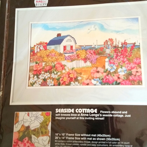 Dimensions Wall Decor 3 No Count Cross Stitch Kits By Dimensions